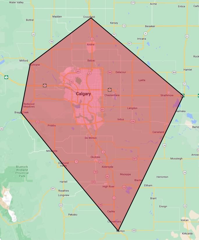 Service Areas