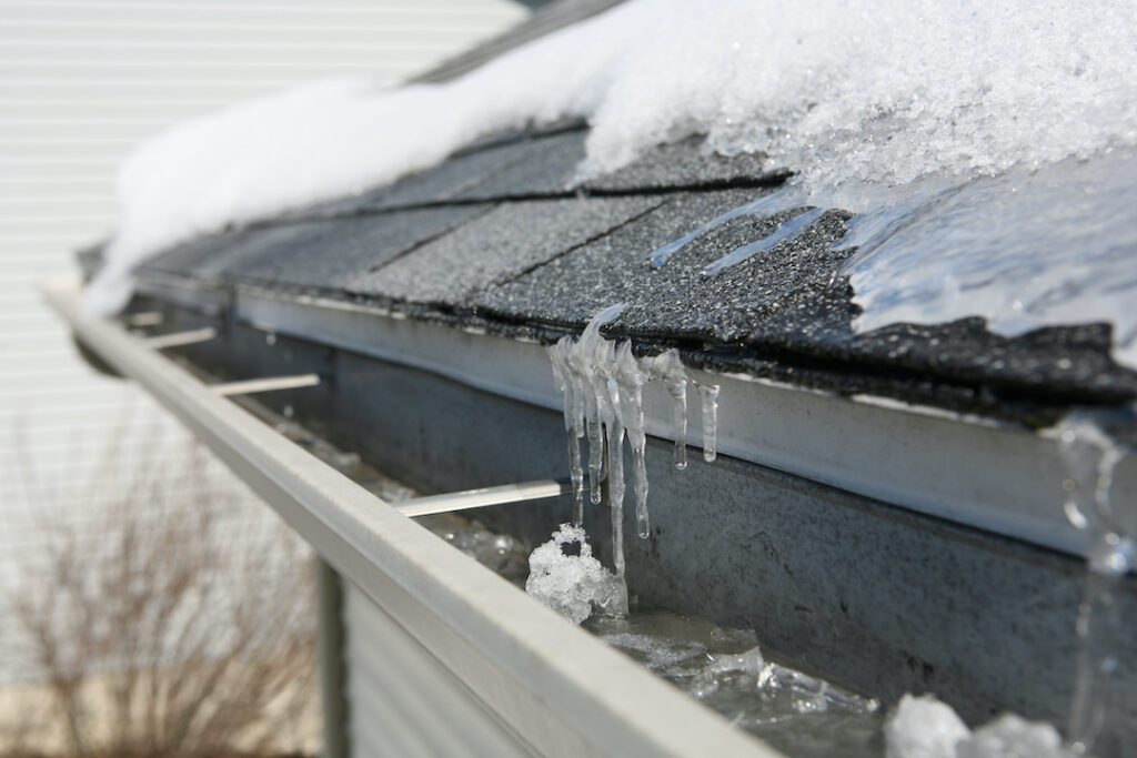 Roof Ice Damming Image
